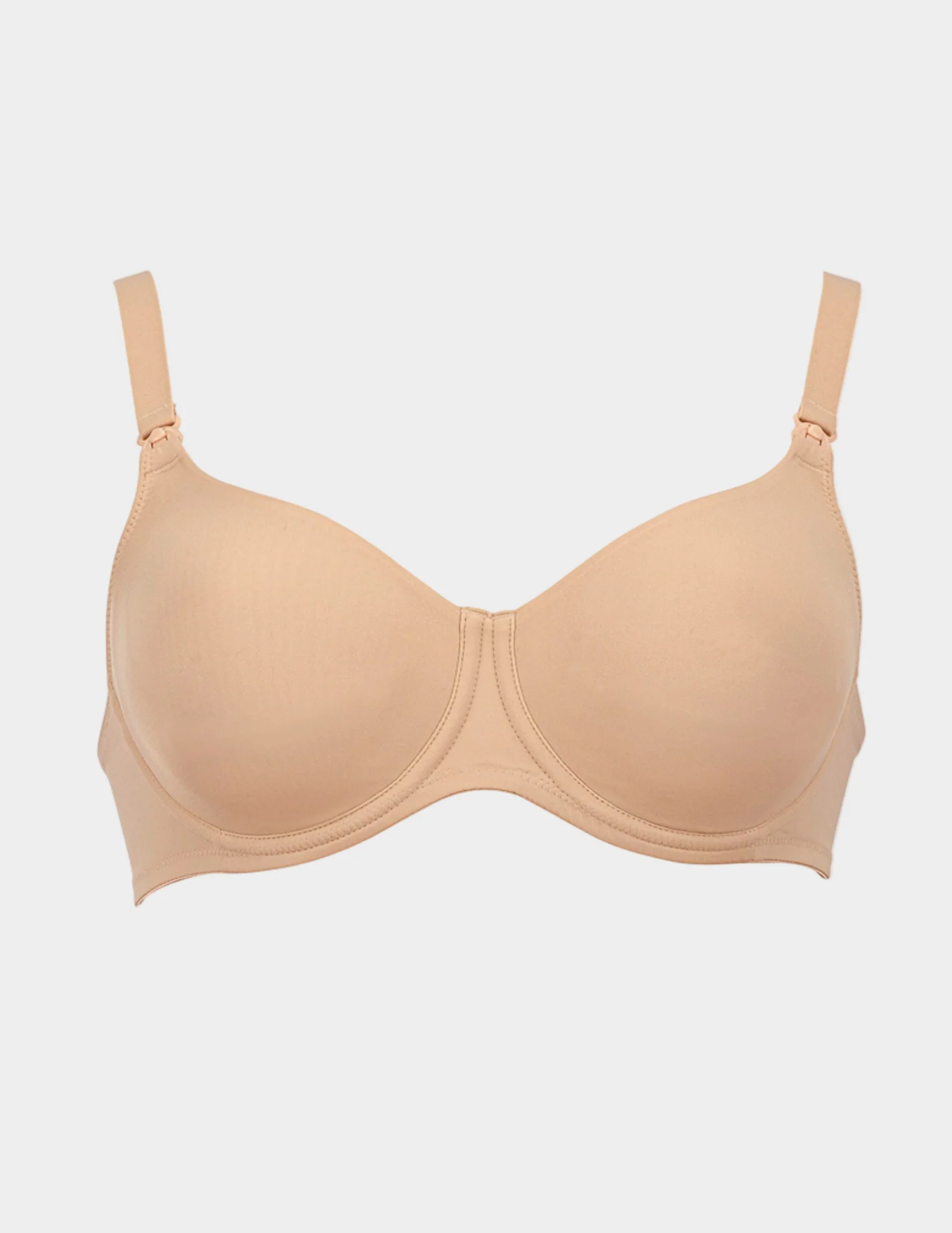 Basic Microfiber Underwire Nursing Bra - Image 3