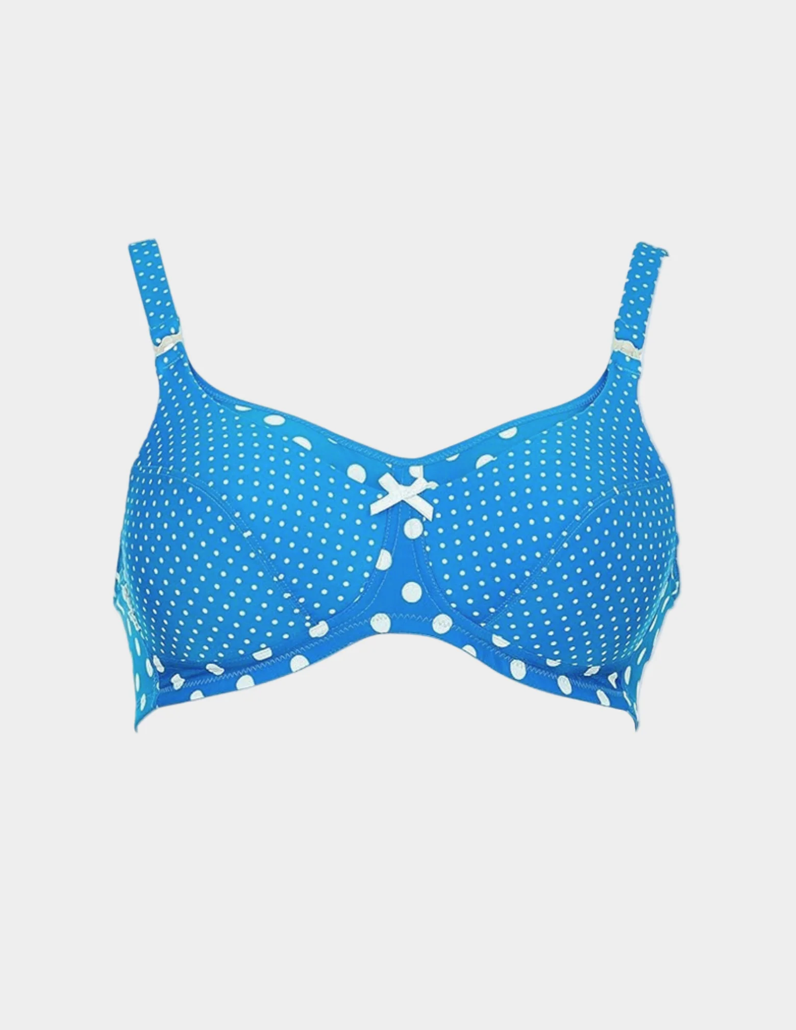Polka Dot Padded Wireless Nursing Bra - Image 4