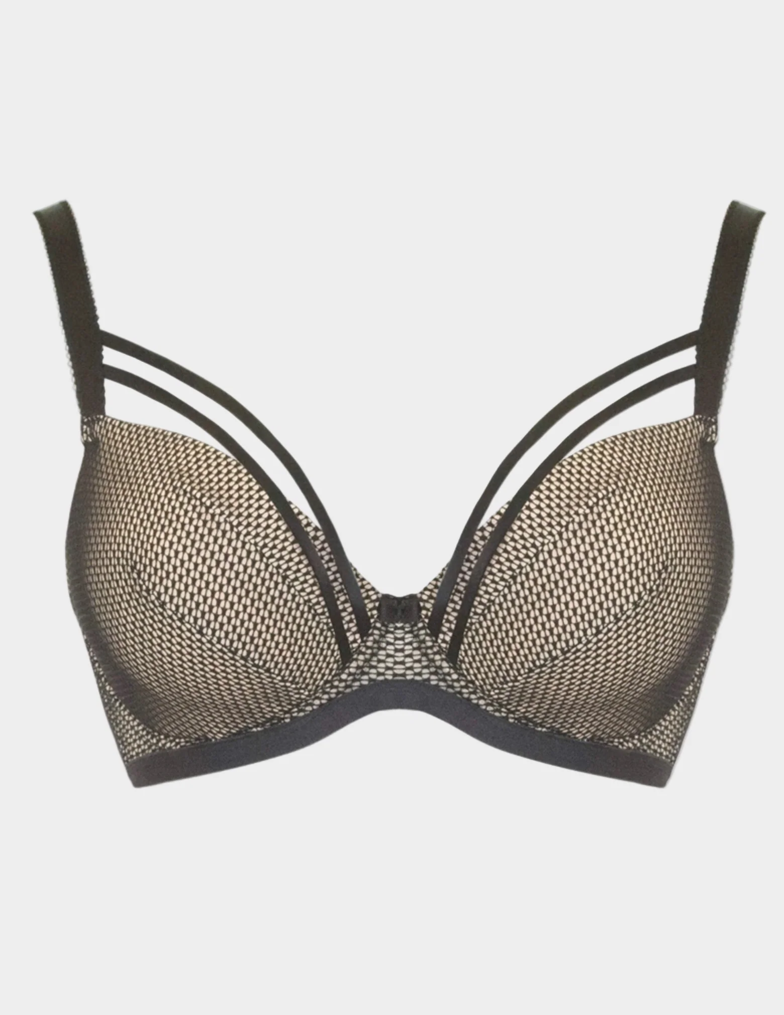 Jinx Molded Plunge Strappy Bra - Image 3