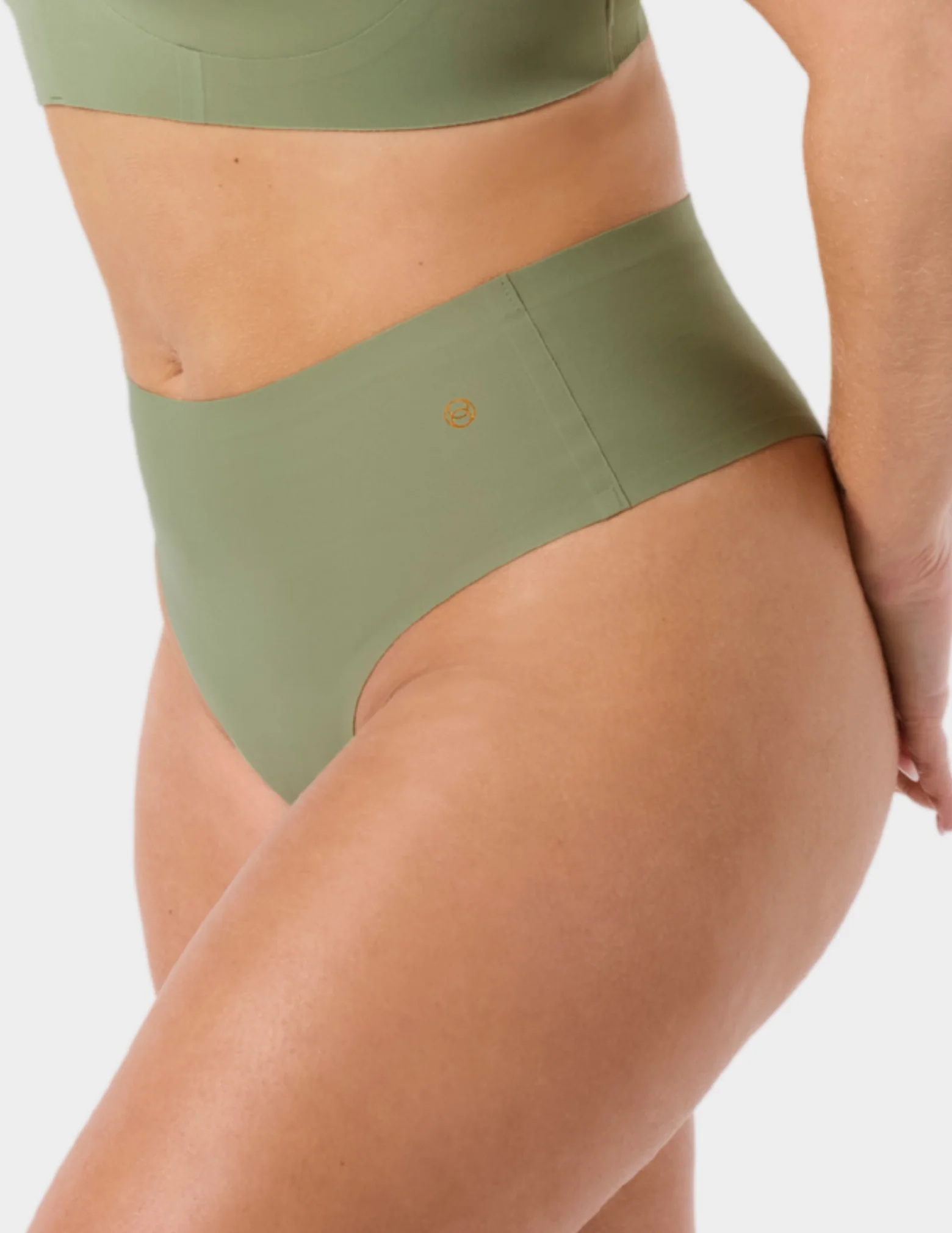 Seamless High-Waisted Thong - Image 3