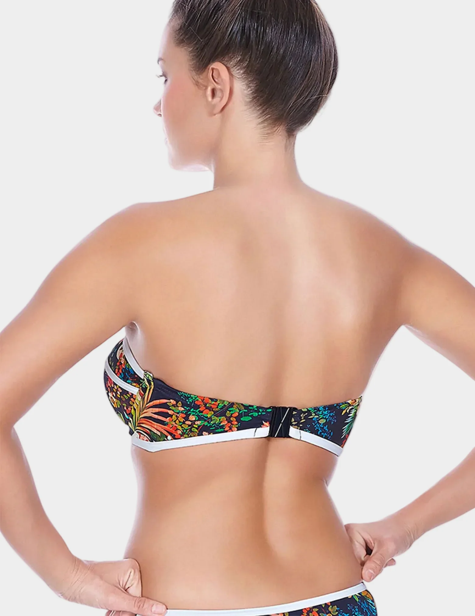 Tropicana Underwire Padded Bandeau Bikini Top - Image 4