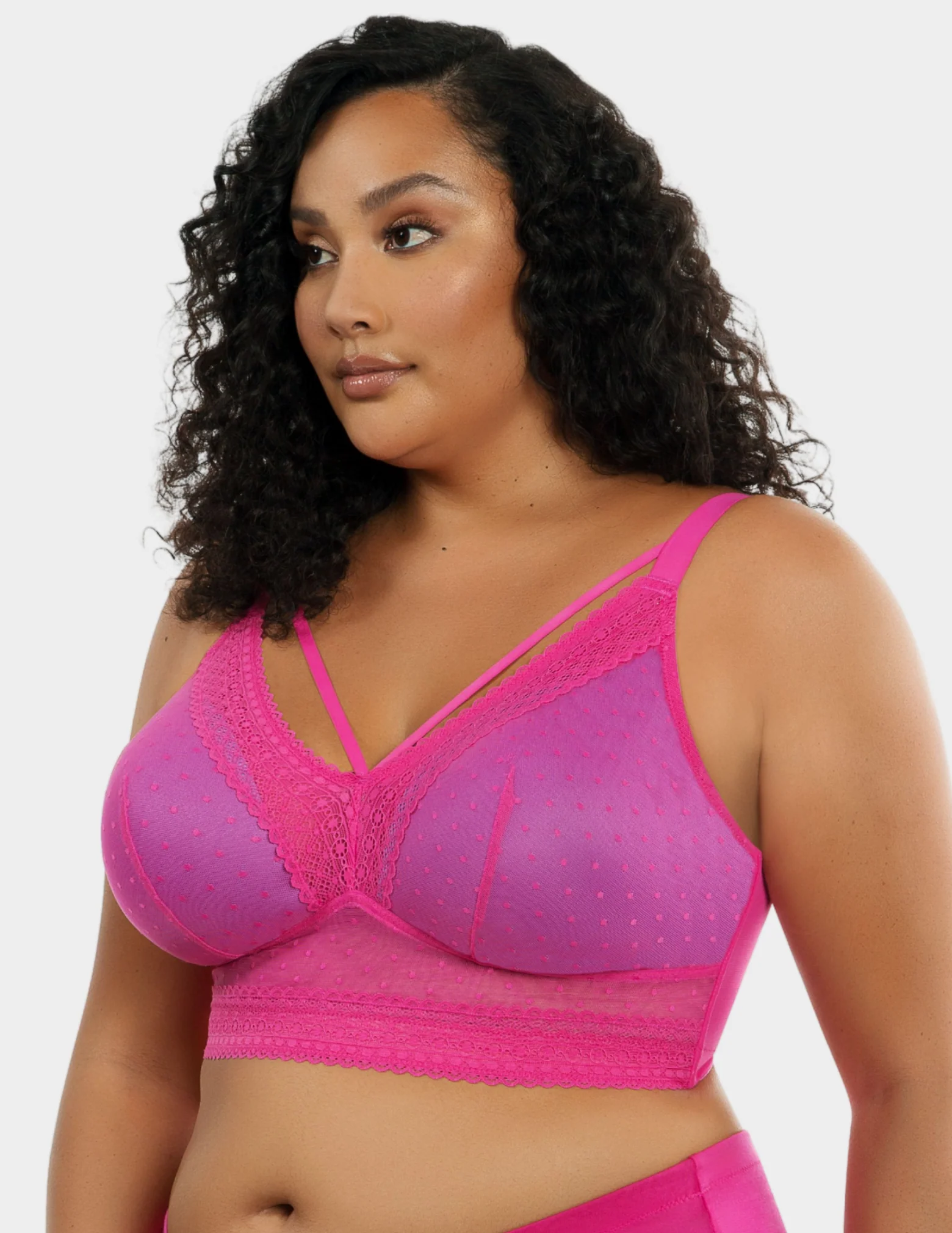 Mia Dot Wireless Padded Bralette - Image 3