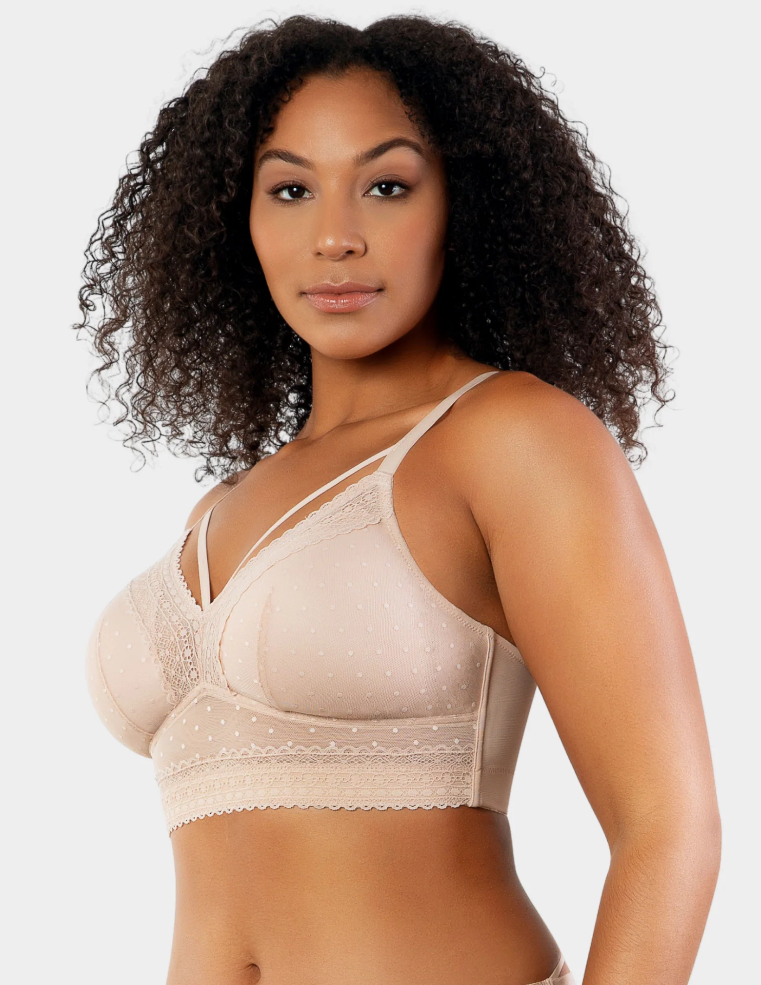 Mia Dot Wireless Padded Bralette - Image 3